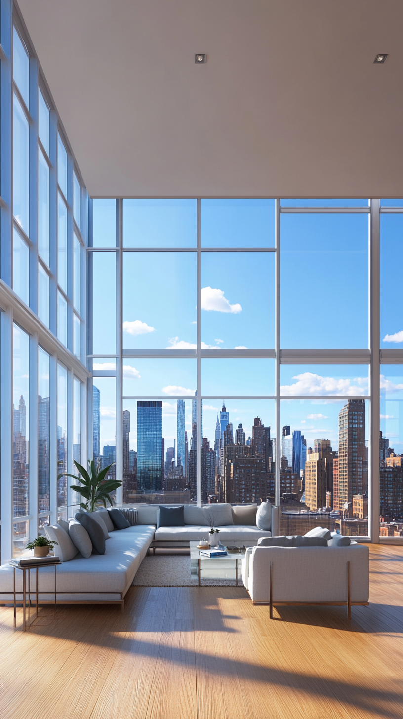 Sky-high Apartment with Panoramic Views